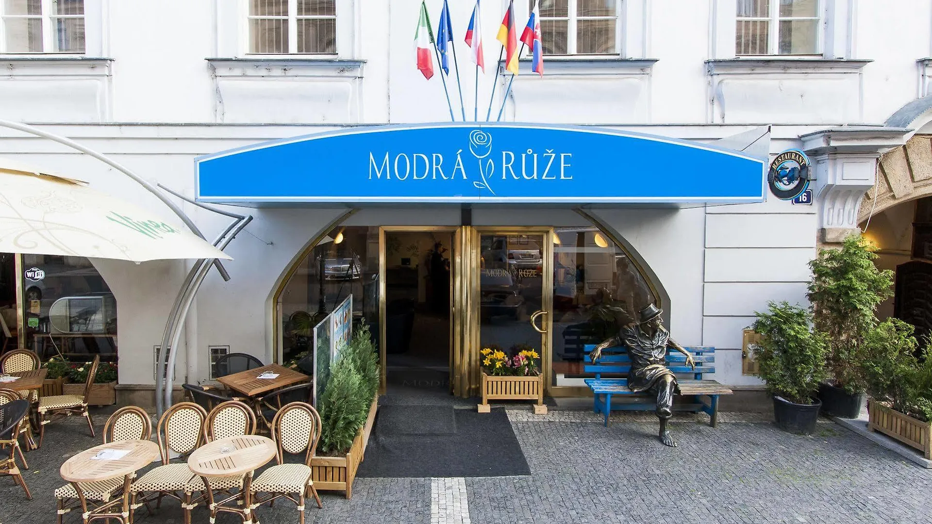 Hotel Modra Ruze Praga